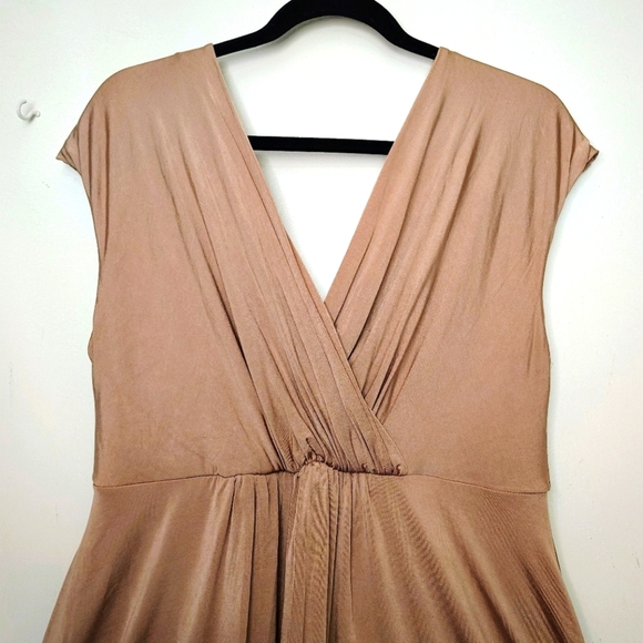 Tiffany Rose Maternity Francesca Dress Elegant Blush French Jersey, size12-14,L. - Picture 8 of 17